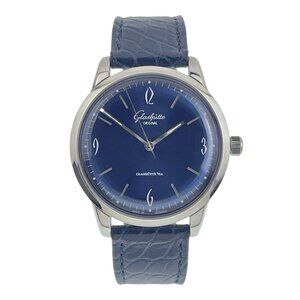 Glashutte Original Sixties Steel Blue Dial 39mm Automatic Mens 1-39-52-06-02-04
